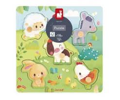 Puzle Encajable Táctil 5 Piezas Farmhouse