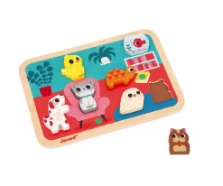 Puzzle Chunky Mascotas 7 Piezas