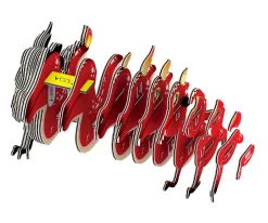 Puzzle 3D Eugy Dragón Rojo