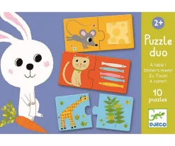 Puzzle Dúo A Comer