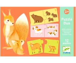 Puzzle Dúo Baby Animals