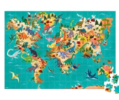 Puzzle Educativo Los Dinosaurios 200 Piezas