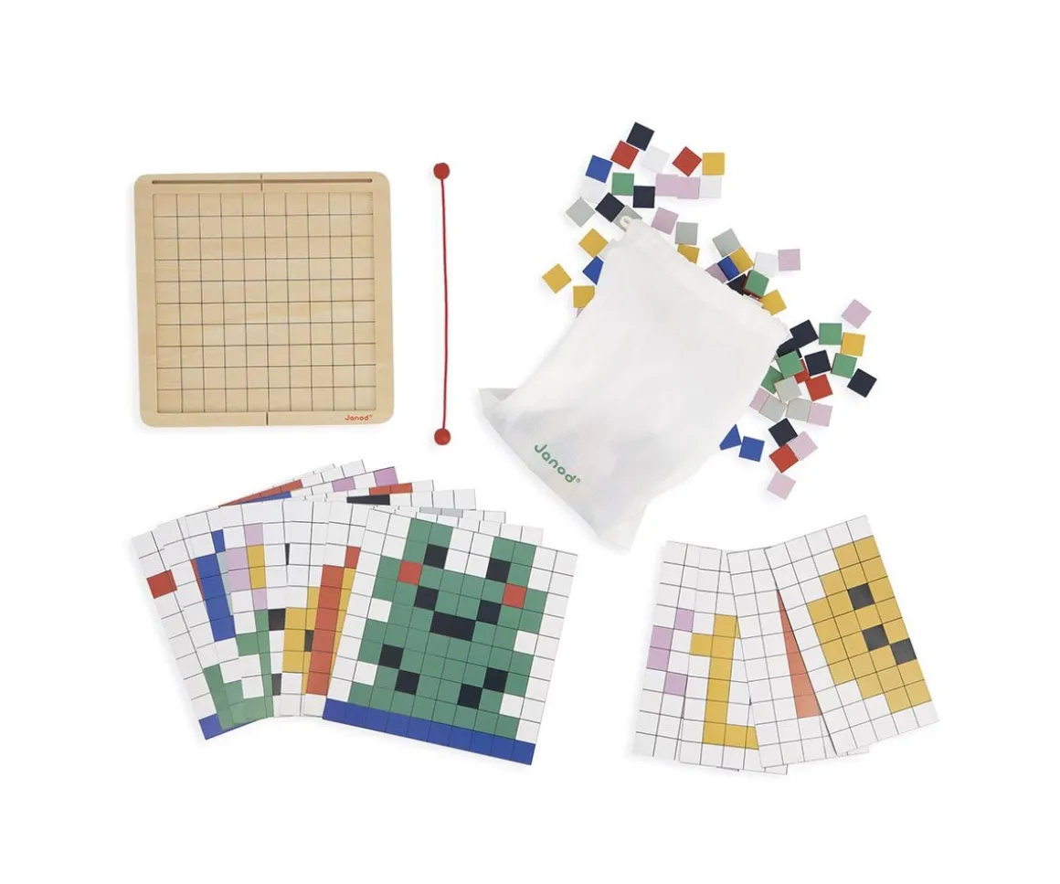 Puzzle Mosaico, Simetría y Codificación