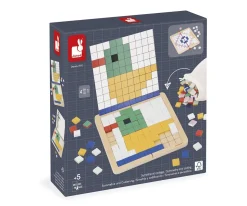 Puzzle Mosaico, Simetría y Codificación