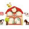 Puzzle Musical Encajable Granja