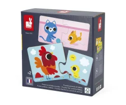 Puzzle Padres y Bebés Animales