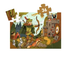 Puzzle Silueta Robin Hood