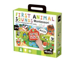 Puzzle Sonoro Montessori con Animales