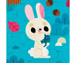 Puzzle Táctil Los Animales Del Bosque