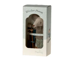 Ratón de Invierno con Set de Esquí Hermano Mayor