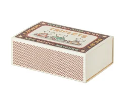 Ratoncitos Trillizos Bebé en Caja de Cerillas