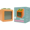 Reloj Despertador Infantil Block Naranja