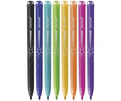 Rotuladores de Purpurina 8 Unidades