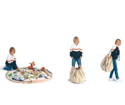 Saco Play & Go Noomad Stripes Mustard