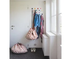 Saco Reversible Play & Go Noomad Stripes Brown