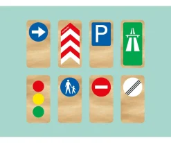 Señales de Tráfico de Madera