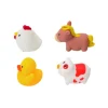 Set 4 Juguetes de Baño Granja