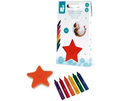 Set de 6 Ceras de Baño y Esponja