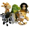 Set de 6 Marionetas de Dedo Animales Africanos