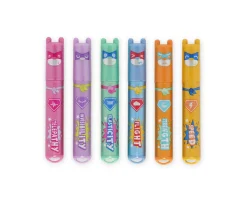 Set de 6 Mini Subrayadores Teddy Bear