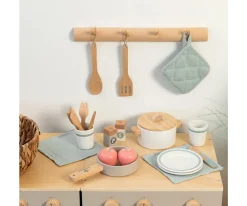 Set de Cocina y Vajilla Aronia Blanco/Gris 20 piezas