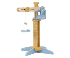 Set de Construcción con Grúa de Madera FSC