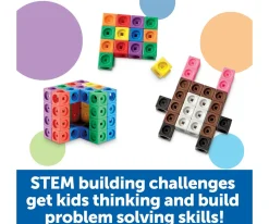 Set de Construcción de Cubos Mathlink 100 Piezas