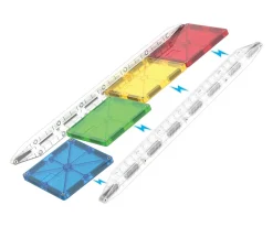 Set de Construcción Magna-Tiles Rail Racers Deluxe 90 piezas