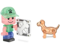 Set de Construcción Magna-Tiles Puppy Park 27 piezas