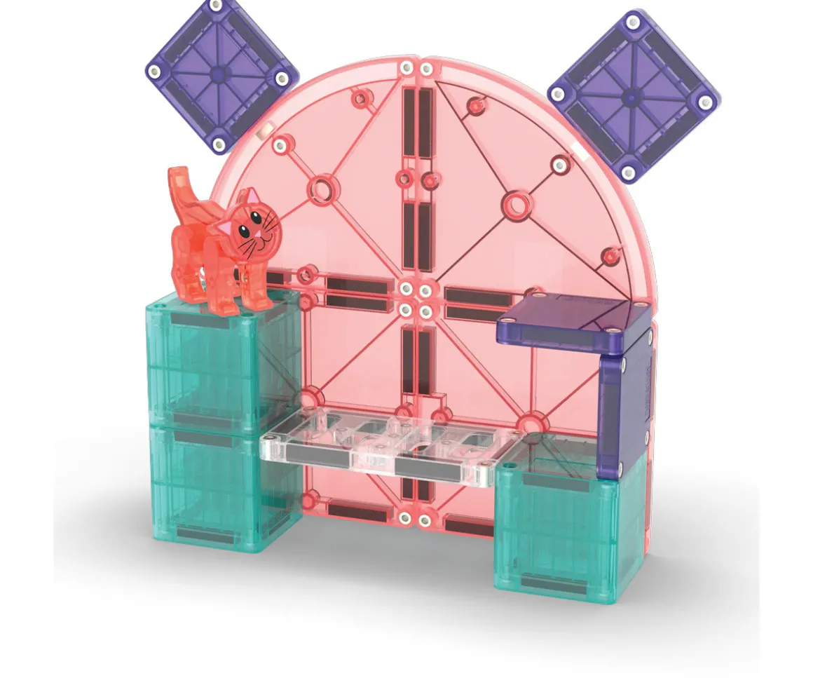 Set de Construcción Magna-Tiles Cat Tree 13 piezas