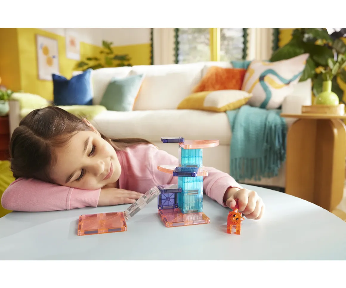 Set de Construcción Magna-Tiles Cat Tree 13 piezas