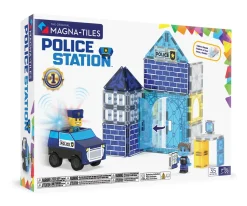 Set de Constucción Magna-Tiles Police Station 35 piezas