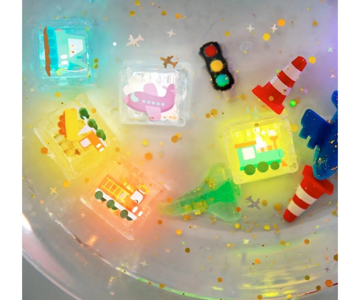 Set de Cubos Sensoriales Lumoinosos Party Auto