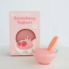 Set de Cuchara y Yogur Tiny Tummies Strawberry