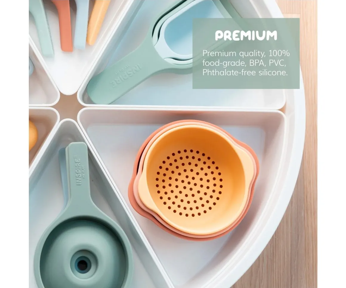 Set de Cuencos Encajables Sensoriales Green