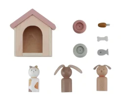 Set de Mascotas para Casa de Muñecas Little Dutch