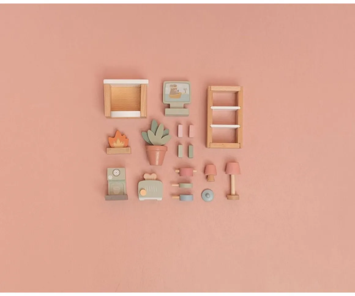 Set de Muebles para Casa de Muñecas Little Dutch