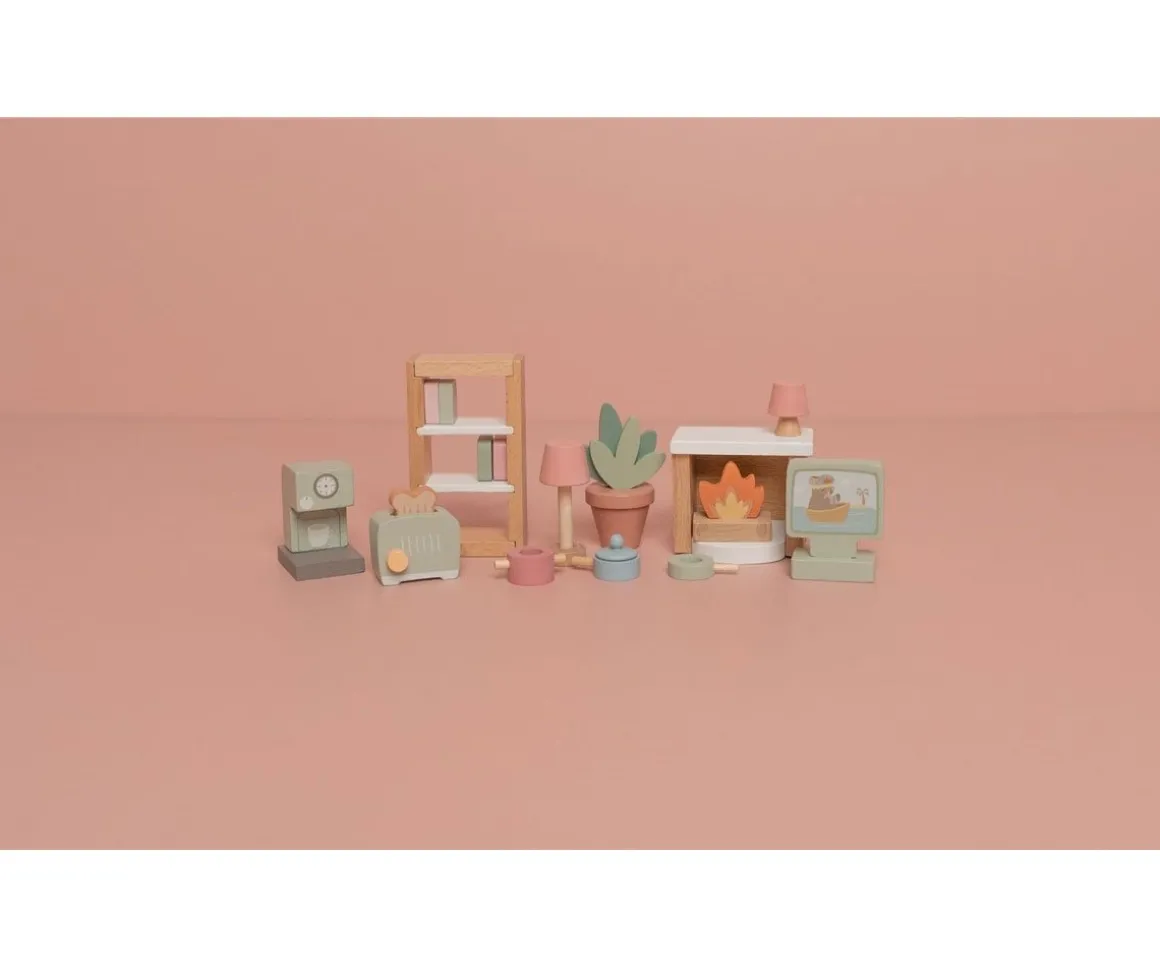 Set de Muebles para Casa de Muñecas Little Dutch