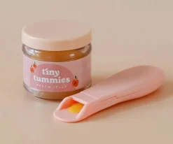 Set de Tarro y Cuchara Tiny Tummies Peach Jelly Food