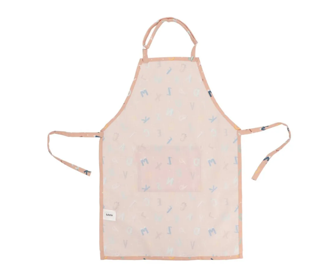 Set Delantal Funny Letters Personalizable