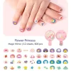 Set Pegatinas para Uñas con Espejo "Princesa Floral"