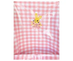 Silleta Grande Vichy Rose para Muñeco