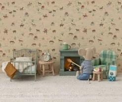 Sillón Plegable Ratón Green Check