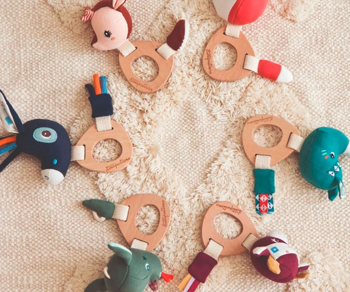 Sonajero Madera Estela