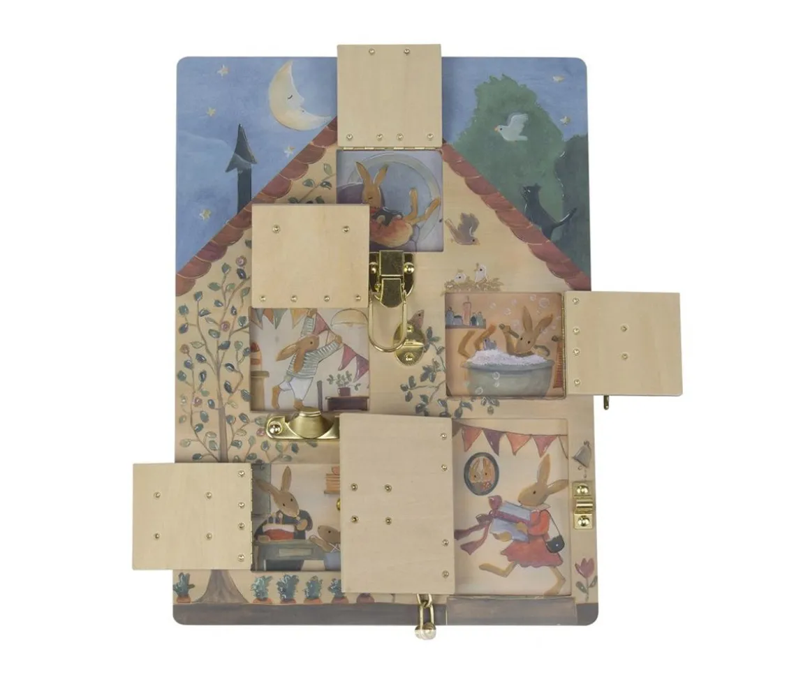 Tablero con Cierres Madriguera de Conejos