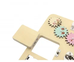 Tablero de Motricidad Formas y Pestillos