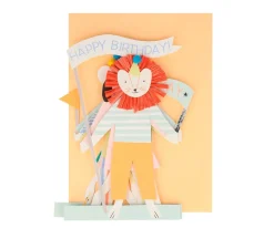 Tarjeta de Cumpleaños Party Animal