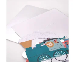 Tarjeta de Cumpleaños Train