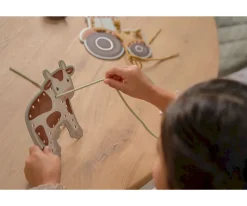 Tarjetas Para Enlazar Cordones Little Farm