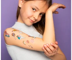 Tatuajes OMY Unicornio Lily Neón